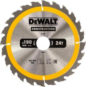 Dewalt piła tarczowa do drewna 190x30mm, 24 zębów (DT1944-QZ) 1
