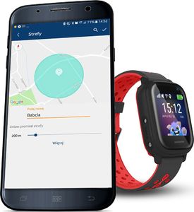 Smartwatch Calmean Nemo2 Czarno-czerwony 5