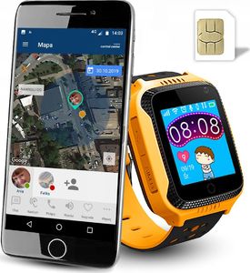 Smartwatch Calmean Go Czarno-żółty 2