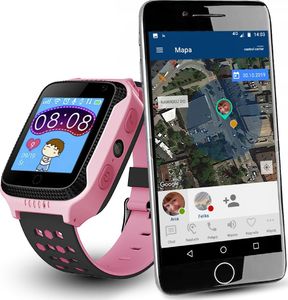 Smartwatch Calmean Go Czarno-różowy 3