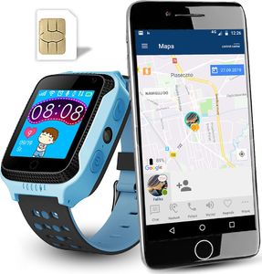 Smartwatch Calmean Go Czarno-niebieski 2