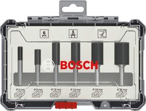 Bosch BOSCH ZESTAW FREZÓW PROSTYCH 6szt. UCHWYT 6mm B2607017465 1