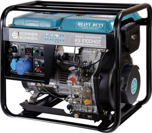 Agregat Könner & Söhnen KS 6100HDE 5500 W 1-fazowy 3