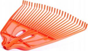 Ramp Grabie plastikowe do liści pomarańczowe nieoprawione XL RG4-P 2