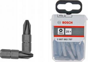 Bosch końcówka wkręcająca Exh PH2x25mm 25 sztuk (2607002797) 1