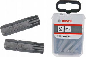 Bosch końcówka wkręcająca EXH T40 x 25mm 25 sztuk (2607002802) 1