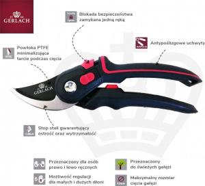 Sekator Gerlach 503MN nożycowy 3