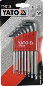 Yato YATO TORX Z KULKĄ 8szt / DŁUGIE YT-05123 1