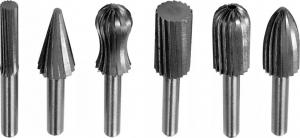 Yato frezy trzpieniowe do metalu Fi 6mm komplet 6 sztuk (YT-61711) 2