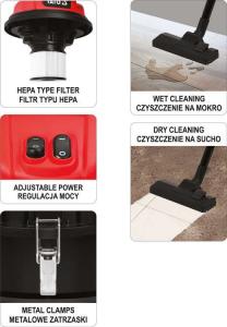 Odkurzacz przemysłowy Yato YT-85710 5