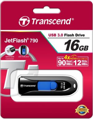 Pendrive Transcend JetFlash 790, 16 GB  (TS16GJF790K) 2
