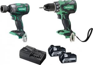 Zestaw elektronarzędzi Hikoki 6-elementowy (KC18DPLWDZ) 2