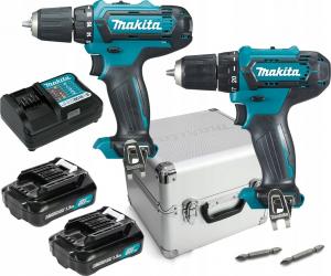 Zestaw elektronarzędzi Makita 2-elementowy (CLX224X) 4