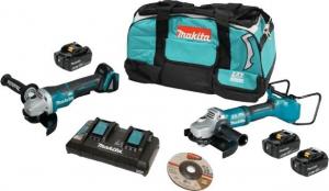 Zestaw elektronarzędzi Makita zestaw combo 18V DLX2269PT1, DGA900Z+DGA508Z 3x5,0Ah torba (DLX2269PT1) 1