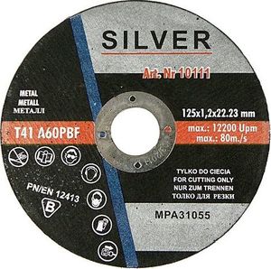 Silver TARCZA DO CIĘCIA METALU 115 x 1,0 x 22,2mm EX10101 1
