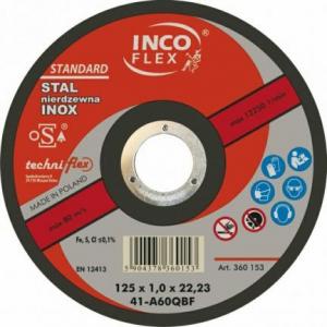 Inco Flex tarcza do metalu Inox 125x1,0 (M411-125-1.0-22B60Q) 1
