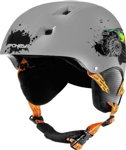 Spokey Kask dziecięcy AURORA szary r. S 1