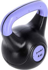 Kettlebell HMS KPC04 bitumiczny 4 kg 2