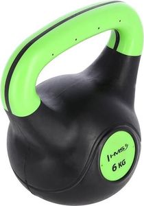 Kettlebell HMS KPC06 bitumiczny 6 kg 2