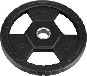 HMS Talerz Olimpijski Ogumowany Toh15 Czarny 15 kg 2