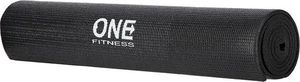 One Fitness Mata do jogi czarna (YM02) 3