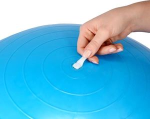 HMS Piłka do ćwiczeń YB01 75cm niebieska 4