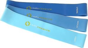 HMS Mini Band GU04 Pro II Set różne poziomy oporu w zestawie wielokolorowy 3 szt. 2