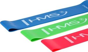 HMS Mini Band Set GU04 Slim różne poziomy oporu w zestawie wielokolorowy 3 szt. 6