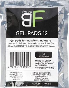 Gel Pads 12 Nakładki Żelowe Do Elektrostymulatorów Nn 4