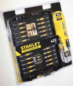 Stanley zestaw końcówek 21elementów + tuleja magnetyczna (STA88040-XJ) 1