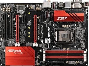 Płyta główna ASRock Fatal1ty Z97 Killer Z97 LGA1150 (PCX/DZW/GLAN/SATA3/USB3/RAID/DDR3/CROSSFIRE) (Z97 KILLER) 2