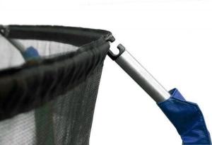 Trampolina ogrodowa Jumpi ogrodowa Maxy Comfort z siatką wewnętrzną 12.5 FT 374 cm niebieska 4