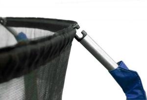 Trampolina ogrodowa Jumpi ogrodowa Maxy Comfort z siatką wewnętrzną 14.5 FT 435 cm niebieska 3