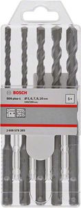 Wiertło Bosch do betonu SDS+ 7 5 6 10 8mm zestaw (2608579285) 1