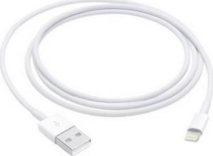 Kabel USB Apple USB-A - Lightning 1 m Biały (MXLY2ZM/A) 1
