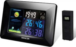 Stacja pogodowa Sencor Stacja pogody SWS 4250 wyświetlacz LCD kolor-SWS 4250 1