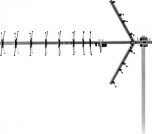 Antena RTV Sencor Antena zewnętrzna SDA 611 DVB-T2/T Zysk 12dB,Imp 75OHm, 4G LTE-SDA 611 2