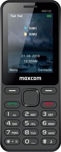 Telefon komórkowy Maxcom MM139 Dual SIM Czarny 1