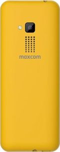 Telefon komórkowy Maxcom MM139 Dual SIM Żółty 3