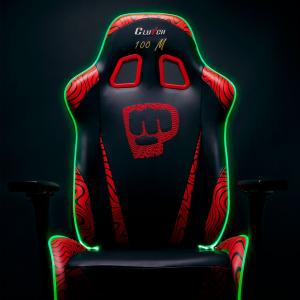 Fotel Clutch Chairz Throttle Series “PewDiePie” LED 100M Edition (THPDP-LED) 4