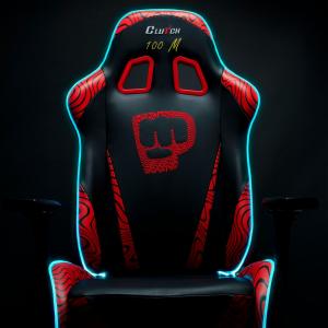 Fotel Clutch Chairz Throttle Series “PewDiePie” LED 100M Edition (THPDP-LED) 5