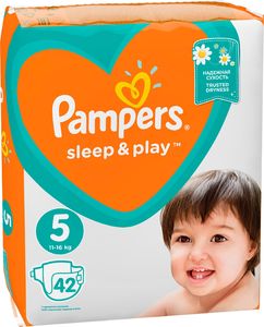 Pampers Pieluszki Sleep&Play 5, 11-16 kg, 42 szt. 2