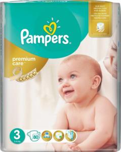 Pampers Pieluszki Premium Care 3, 5-9 kg, 80 szt. 2
