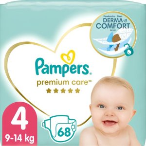 Pampers Premium Care 4, 9-14 kg, 68 szt. 1
