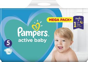 Pampers Pieluchy Active Baby 5, 11-16 kg, 110 szt. 3