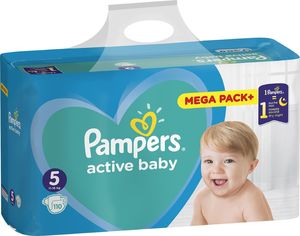 Pampers Pieluchy Active Baby 5, 11-16 kg, 110 szt. 4