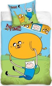 Carbotex Pościel Licencyjna Dziecięca 888 Adventure Time Wielokolorowa 160x200 NP 2 CZĘŚCI 1