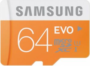 Karta Samsung MicroSDXC 64 GB Class 10  (MB-MP64DA/EU) 1
