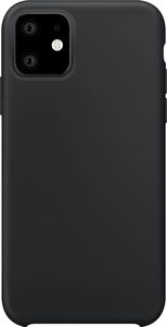 Xqisit Xqisit Silicone Case do iPhone 11 czarny 2
