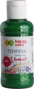 Happy Color Farba tempera brokatowa 118ml zielony 1